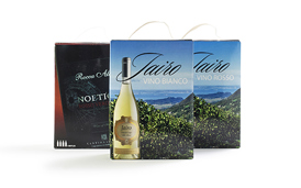 Bag-in-box på bordet