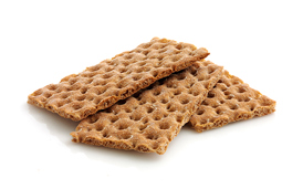 Kvinder spiser dobbelt så meget knækbrød som mænd